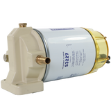 JDMSPEED Fuel Filter/Water Separator Complete Kit 320R-RAC-01Fits Racor Spin-On 10 Micron