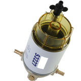 JDMSPEED Fuel Filter/Water Separator Complete Kit 320R-RAC-01Fits Racor Spin-On 10 Micron