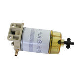 JDMSPEED Fuel Filter/Water Separator Complete Kit 320R-RAC-01Fits Racor Spin-On 10 Micron