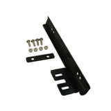 JDMSPEED Black Universal Front Bumper License Plate Bracket Side Mount Relocator Holder