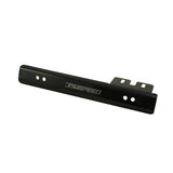 JDMSPEED Black Universal Front Bumper License Plate Bracket Side Mount Relocator Holder