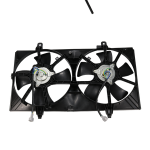 JDMSPEED Front Condenser Radiator Cooling Fan 2.5L 3.5L For Nissan Altima Maxima w/ Motor