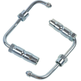 JDMSPEED SET OF 8 FUEL INJECTOR LINES FIT FOR 2001-04 CHEVY CHEVROLET GMC DURAMAX 6.6 LB7
