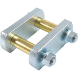 JDMSPEED Greasable Shackle Spring Bolt Link Kit Fits Heavy Duty Tandem Axle Truck Trailer