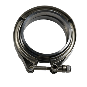 JDMSPEED 3'' 76mm V-Band Stainless Steel Flange & Clamp Kit For Turbo Exhaust Downpipes