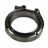 JDMSPEED 3'' 76mm V-Band Stainless Steel Flange & Clamp Kit For Turbo Exhaust Downpipes