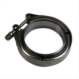 JDMSPEED 3'' 76mm V-Band Stainless Steel Flange & Clamp Kit For Turbo Exhaust Downpipes