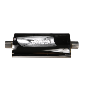 JDMSPEED NEW Universal 19" Stainless Steel ProXS Muffler Oval 2.5" Center/Center