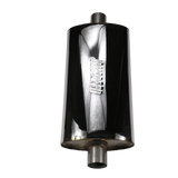 JDMSPEED NEW Universal 19" Stainless Steel ProXS Muffler Oval 2.5" Center/Center