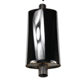 JDMSPEED NEW Universal 19" Stainless Steel ProXS Muffler Oval 2.5" Center/Center