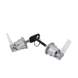 JDMSPEED Door Lock Cylinder 2 Set Tumbler 2 Keys For Ford F150 250 350 Pickup 1992-1995