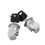 JDMSPEED Door Lock Cylinder 2 Set Tumbler 2 Keys For Ford F150 250 350 Pickup 1992-1995