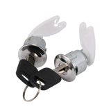 JDMSPEED Door Lock Cylinder 2 Set Tumbler 2 Keys For Ford F150 250 350 Pickup 1992-1995