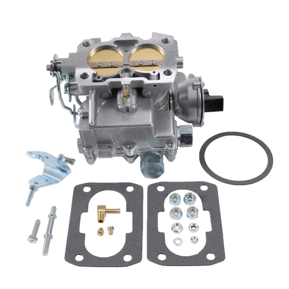 JDMSPEED Fit For Mercruiser 2 Barrel 2.5L 3.0L 4 CYL w/ A Long Linkage Marine Carburetor