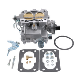JDMSPEED Fit For Mercruiser 2 Barrel 2.5L 3.0L 4 CYL w/ A Long Linkage Marine Carburetor