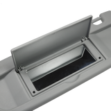 JDMSPEED Left Driver Side Gray Sun Visor Fits For 2006-2011 Honda Civic 83280-SNA-A01ZC