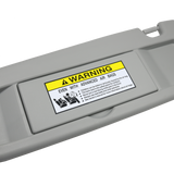 JDMSPEED Left Driver Side Gray Sun Visor Fits For 2006-2011 Honda Civic 83280-SNA-A01ZC