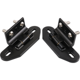 JDMSPEED Black Pair Rear Hatch Hinges For 1982-1992 Camaro/Firebird Billet Aluminum