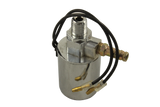 JDMSPEED New Chrome 12V 24V Train Truck Air Horn Electric Solenoid Valve Heavy Duty 1/4"