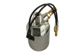 JDMSPEED New Chrome 12V 24V Train Truck Air Horn Electric Solenoid Valve Heavy Duty 1/4"