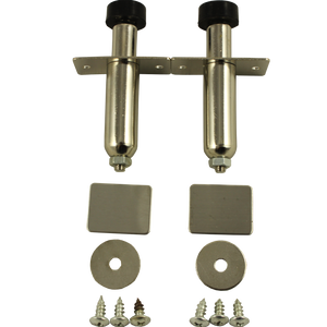 JDMSPEED 2PCS Stainless Chrome Door Poppers Trunk Popper Rat Street Hot Rod New