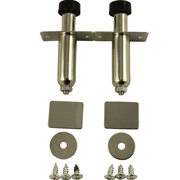 JDMSPEED 2PCS Stainless Chrome Door Poppers Trunk Popper Rat Street Hot Rod New