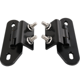 JDMSPEED Black Pair Rear Hatch Hinges For 1982-1992 Camaro/Firebird Billet Aluminum