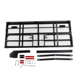 JDMSPEED 500lbs Folding Rack Cargo Basket Trailer Hitch Mount Luggage Carrier For SUV