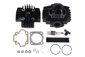 JDMSPEED 60cc Big Bore Top End Cylinder Piston Gasket Kit Fits QT 50Yamaha PW 50 1979-87
