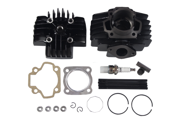 JDMSPEED 60cc Big Bore Top End Cylinder Piston Gasket Kit Fits QT 50Yamaha PW 50 1979-87