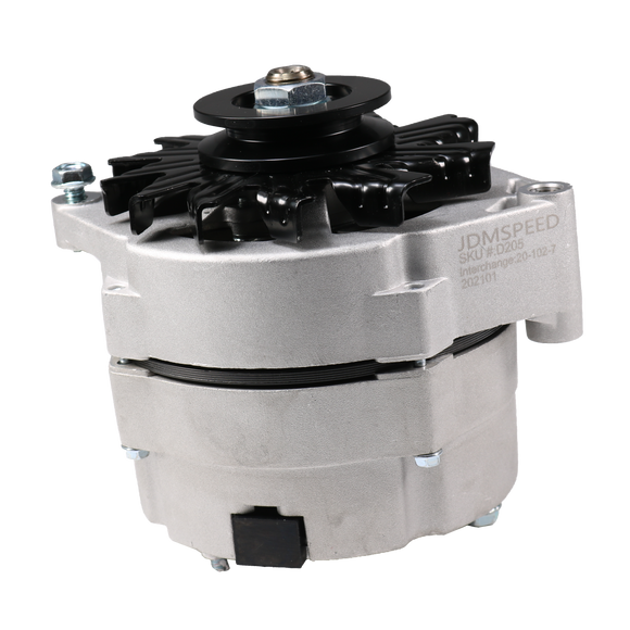 JDMSPEED High Output Alternator For Chevy One 1 Wire 12V 105 Amp 10SI Self-Exciting