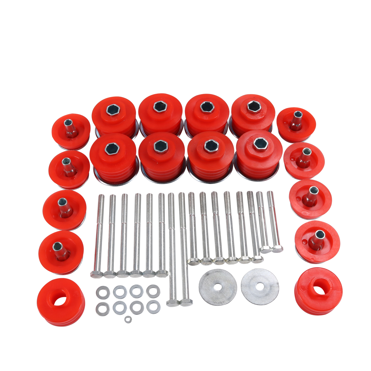 Body Mount Bushing Kit Polyurethane PU Bushing For 2008-2016 Ford F-250 F-350 Super Duty 2WD 4wd Kf04060bk