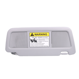 JDMSPEED Gray Sun Visor Driver Left Side For 2004-2011 Mazda RX-8 FE88-69-320B-77
