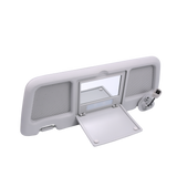 JDMSPEED Gray Sun Visor Driver Left Side For 2004-2011 Mazda RX-8 FE88-69-320B-77