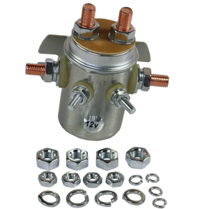 JDMSPEED Switch Relay Solenoid Continuous Duty For Autocrane Boom Winch Marine Golf Cart