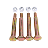 JDMSPEED 4 Pack Mower Deck Wheels Bolts For RZT50 RZT54 LT1050 SLT1554 HD 753-04856A
