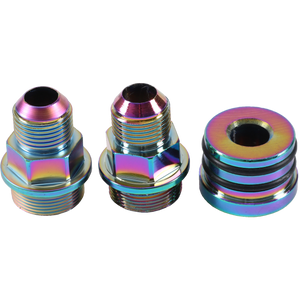 JDMSPEED Block Rear Breather Fittings Plug 10AN NEW For Honda Oil Catch Can B16 B18 M28
