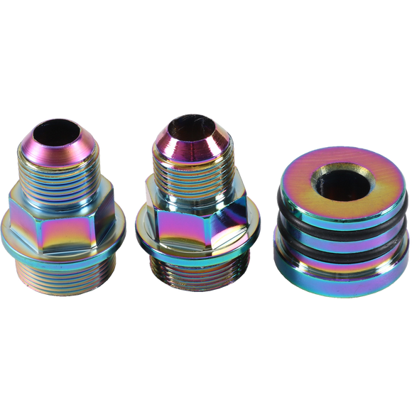 JDMSPEED Block Rear Breather Fittings Plug 10AN NEW For Honda Oil Catch Can B16 B18 M28