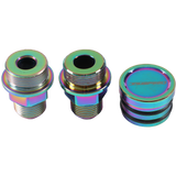 JDMSPEED Block Rear Breather Fittings Plug 10AN NEW For Honda Oil Catch Can B16 B18 M28