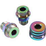 JDMSPEED Block Rear Breather Fittings Plug 10AN NEW For Honda Oil Catch Can B16 B18 M28