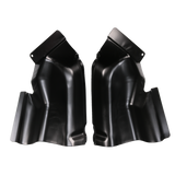 JDMSPEED Metal Cab Corners Set Fits 4 Door Ford F-150 Crew Cab Pickup Truck 2004-2008