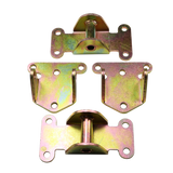 JDMSPEED Solid Motor Engine Mount Combo For Chevy SBC Frame Mount Rat Rod Hot Street
