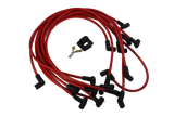 JDMSPEED New Red 8.65mm Ultra 40 Spark Plug Wires Set Big Block Chevy BBC 454 502 HEI