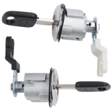 JDMSPEED Pair Door Lock Cylinders Set of 2 Front for E150 Van E250 E350 Econoline New