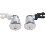 JDMSPEED Pair Door Lock Cylinders Set of 2 Front for E150 Van E250 E350 Econoline New