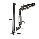 JDMSPEED 4" Tail JDM Style Exhaust System Catback Performance For Mazda MX5 Mk1 1.6 or 1.8