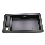 JDMSPEED Rear Plate Exterior Door Handle & License Bracket Fits Ford Van E150 E250 E350