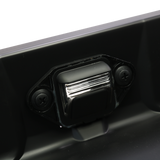 JDMSPEED Rear Plate Exterior Door Handle & License Bracket Fits Ford Van E150 E250 E350