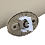 JDMSPEED Sun Visor Left Driver Side Beige Fits Toyota Highlander w/ Vanity Light 2008-13