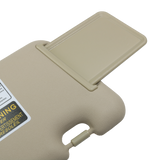 JDMSPEED Sun Visor Left Driver Side Beige Fits Toyota Highlander w/ Vanity Light 2008-13